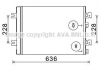 Конденсор кондиціонера DACIA;RENAULT;ВАЗ (Ava) AVA COOLING RTA5467D (фото 1)