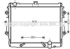 Радiатор охолодження (AVA) AVA COOLING TO2491 (фото 1)