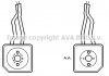 Масляний радіатор VARIOUS AUDI/VW/SEAT/FORD (Ava) AVA COOLING VN3106 (фото 3)