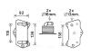 Радіатор масляний VAG Caddy III 1,9TDI 2,0TDI, Caddy IV 2,0TDI, Golf V VI 2,0TDI 2,0TSI, Passat B6 2,0TDI AVA AVA COOLING VN3395 (фото 1)