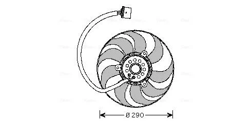 Вентилятор AVA COOLING VN7520 (фото 1)