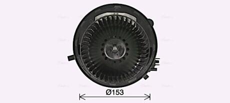 Вентилятор отопителя салона Skoda Karoq Kodiaq Octavia III / VW Golf VII AC+/- AVA COOLING VN8432