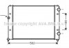 Радіатор PASSAT4 16/18/20/19D 93- (Ava) AVA COOLING VNA2121 (фото 3)