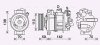 Компрессор кондиционера Audi A1, A3, A4, Q3/Seat Leon, Ibiza/Skoda Fabia, Octavi AVA COOLING VNAK401 (фото 1)