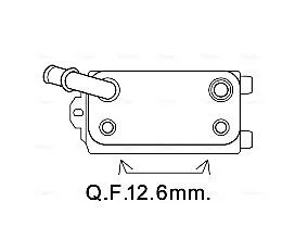 Радіатор масляний FORD MONDEO/VOLVO (вир-во AVA) AVA COOLING VO3170