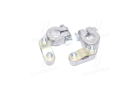 Клема акумулятора (2 шт., свинець, 370 гр.) КАМАЗ, МАЗ, ГАЗ, Трактори АВТО-СОЮЗ 88 11-3703210-20