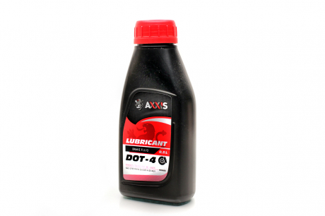 Тормозная жидкость DOT 4 (0.5л) AXXIS AX-1022