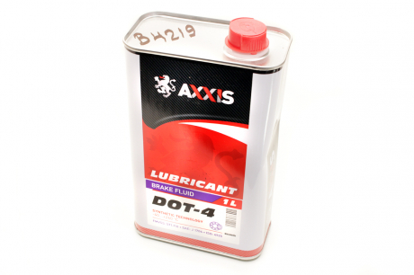 Тормозная жидкость DOT 4 (1л) AXXIS AX-26461