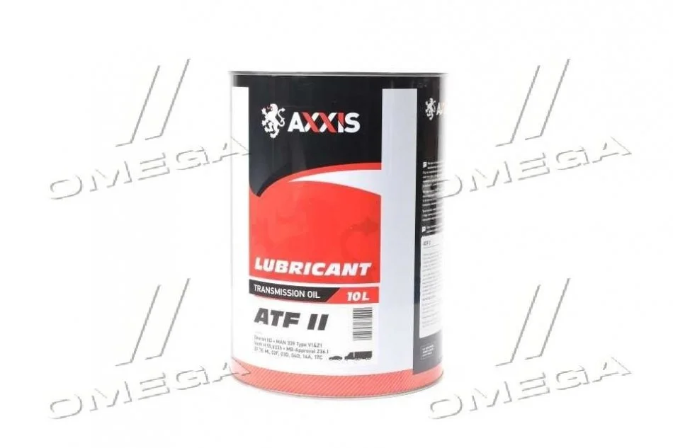 Олива трансмісс.(червоне) AXXIS ATF 2 (Каністра 10л)