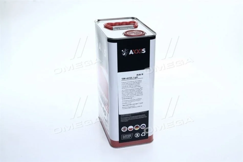 Олива моторн. AXXIS 10W-40 DZL Light (Каністра 4л) Олива моторн. AXXIS 10W-40 DZL Light (Каністра 4л)