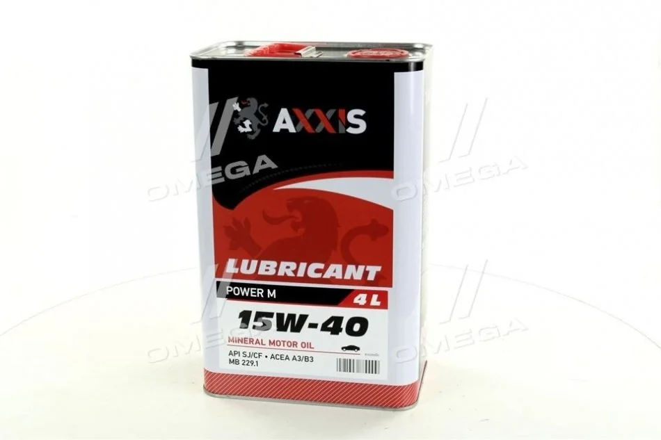 Олива моторн. AXXIS 15w-40 Power M (Каністра 4л) Олива моторн. AXXIS 15w-40 Power M (Каністра 4л)