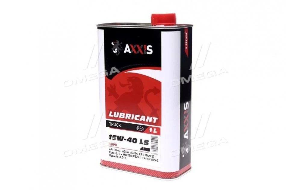 Олива моторн. AXXIS TRUCK 15w-40 LS SHPD (Каністра 1л) Олива моторн. AXXIS TRUCK 15w-40 LS SHPD (Каністра 1л)