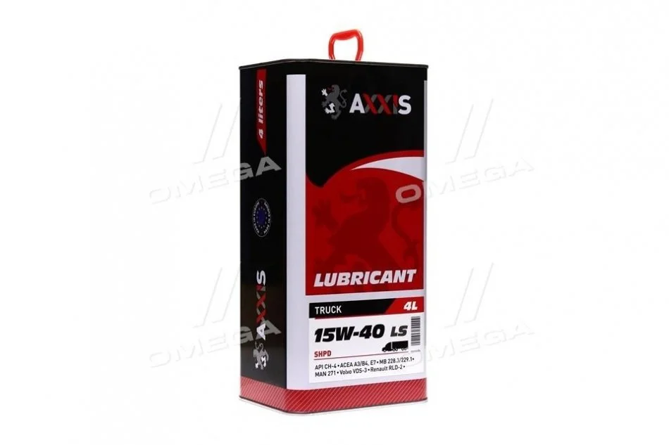 Олива моторн. AXXIS TRUCK 15w-40 LS SHPD (Каністра 4л) Олива моторн. AXXIS TRUCK 15w-40 LS SHPD (Каністра 4л)