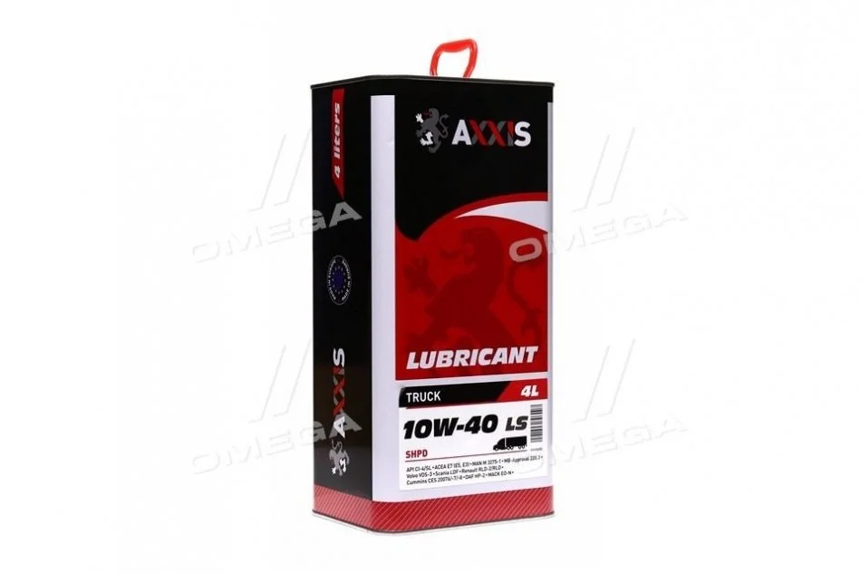 Олива моторн. AXXIS TRUCK 10W-40 LS SHPD (Каністра 4л) Олива моторн. AXXIS TRUCK 10W-40 LS SHPD (Каністра 4л)