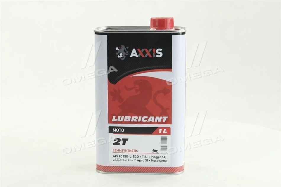 Олива моторна AXXIS MOTO 2T 10W-40 (Каністра 1л) Олива моторна AXXIS MOTO 2T 10W-40 (Каністра 1л)