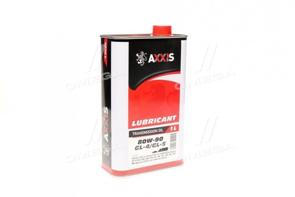 Олива трансміс. AXXIS 80W-90 GL-4/GL-5 (Каністра 1л) Олива трансміс. AXXIS 80W-90 GL-4/GL-5 (Каністра 1л)