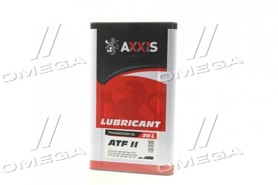 Олива трансмісійна (червоне) AXXIS ATF 2 20л Олива трансмісійна (червоне) AXXIS ATF 2 20л