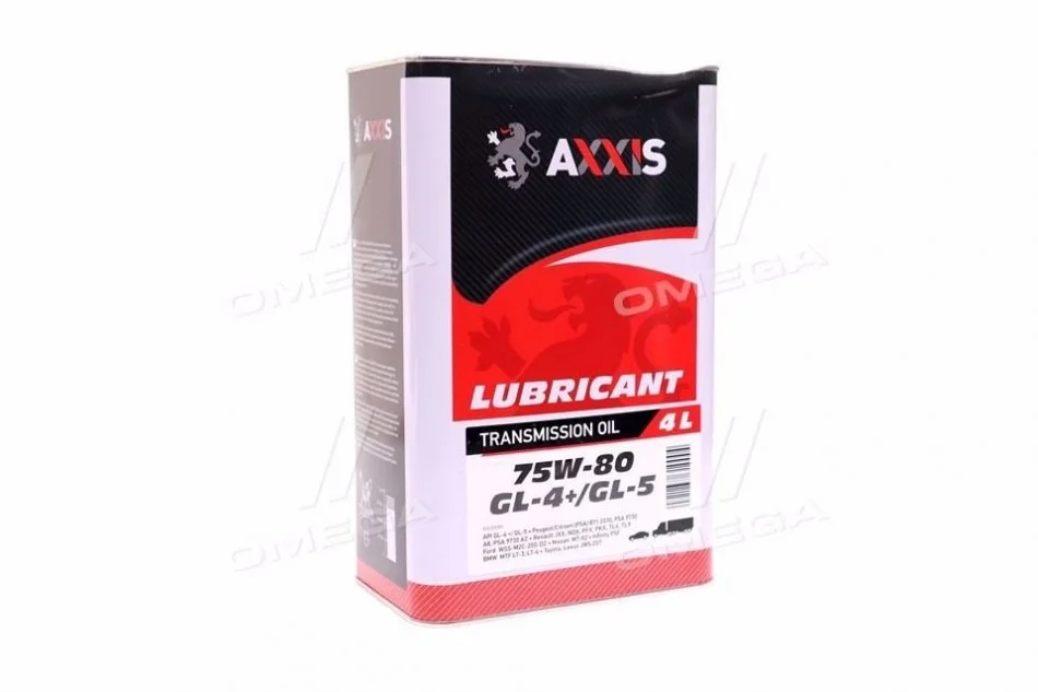 Олива трансміс. AXXIS 75W-80 GL-4 + (Каністра 4л) Олива трансміс. AXXIS 75W-80 GL-4 + (Каністра 4л)