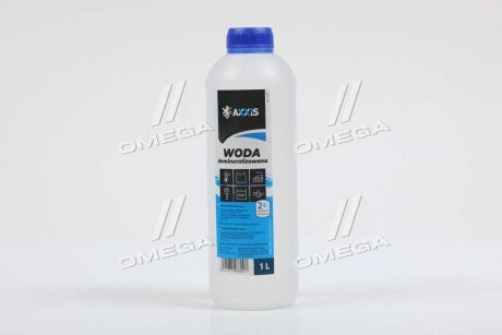 Вода дистильована 2-а очищення (тверда каністра 1л) <> AXXIS Ax-829