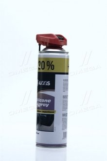 Мастило силіконове для гумових ущільнювачів та ременів +20% 500ml AXXIS G-2018-500