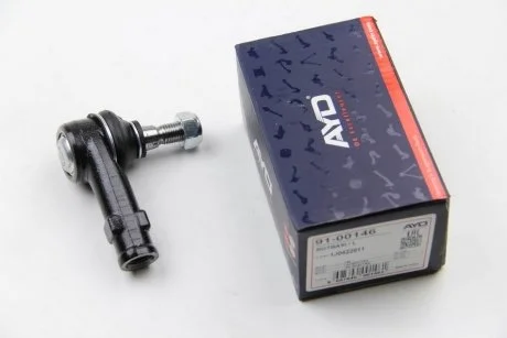 Наконечник рул лев (L=75mm, кон 13.2*17.2) Audi A3/VW Golf IV/Skoda Octavia (96-05)  AYD 91-00146