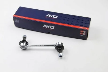 Стойка стабилизатора переднего нижняя Citroen C5 (08-), C6 (05-)/Peugeot 407 (04-)  AYD 96-04499
