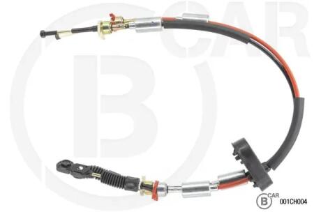 Трос привода коробки передач B CAR 001CH004