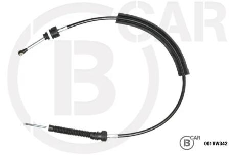 Трос привода коробки передач B CAR 001VW342