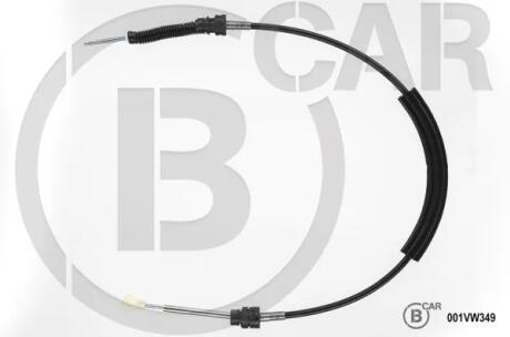 Трос привода коробки передач B CAR 001VW349