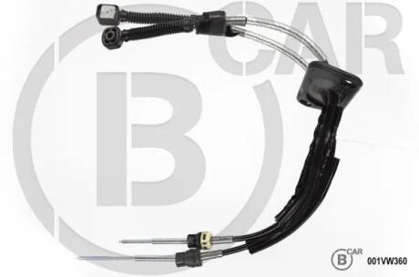 Трос привода коробки передач B CAR 001VW360