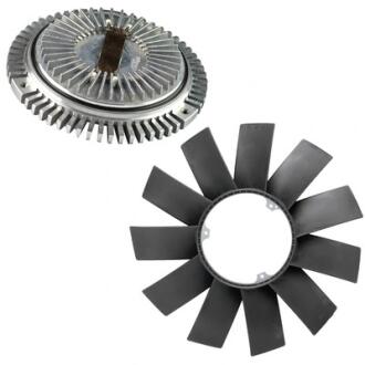 Комплект лопатей муфти вентилятора радіатора Bapmic TOPT12KIT016