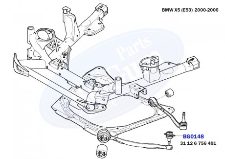 Пильовик шаровой опоры Belgum Parts BG0148