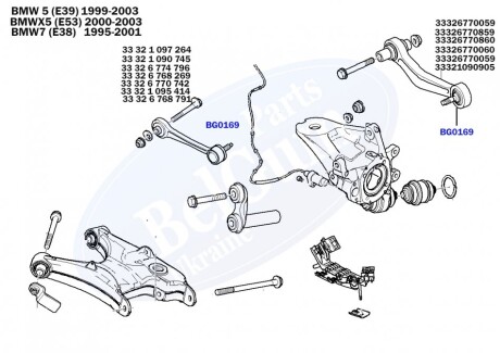 Пильовик кульової опори Belgum Parts BG0169