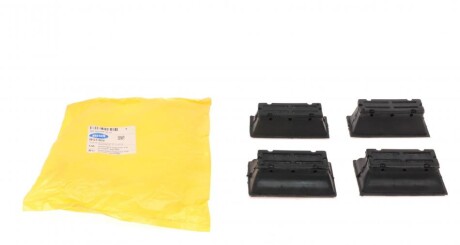 Комплект подушок під 2-х лист. ресору (BG1348 1 шт., BG1349 1 шт., BG1350 2 шт.) MB Sprinter 06- Belgum Parts BG1369