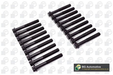 Комплект болтів з головкою системи TORX з чорного металу BGA BK0170