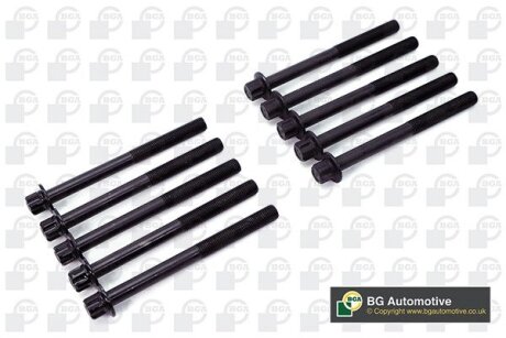 Комплект болтів з головкою системи TORX з чорного металу BGA BK2318
