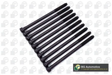 Комплект болтів з головкою системи TORX з чорного металу BGA BK2362
