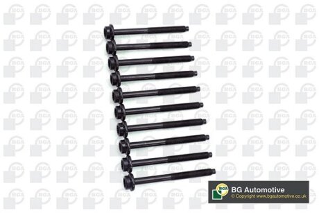 Комплект болтів з головкою системи TORX з чорного металу BGA BK2394