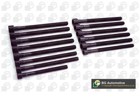 Комплект болтів з головкою системи TORX з чорного металу BGA BK3343