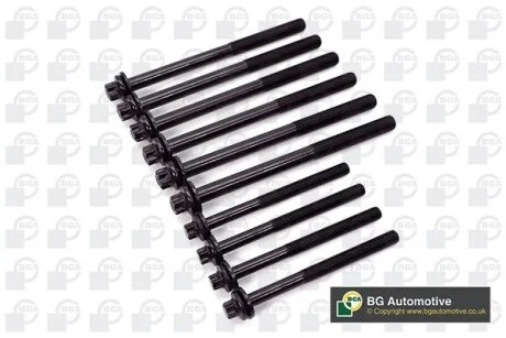 Комплект болтів з головкою системи TORX з чорного металу BGA BK3371