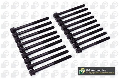 Комплект болтів з головкою системи TORX з чорного металу BGA BK3600