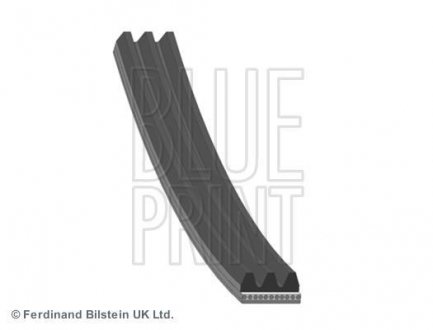 Ремінь генератора поліклиновий BLUE PRINT AD03R668 (фото 1)