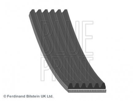 Ремінь генератора поліклиновий BLUE PRINT AD06R1153 (фото 1)