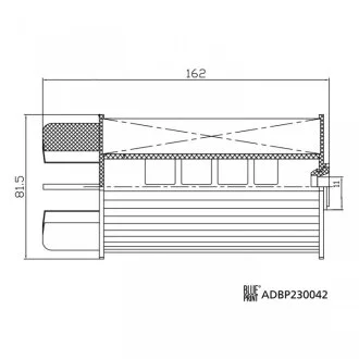 Фільтр паливний BLUE PRINT ADBP230042