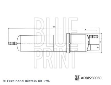 Фільтр паливний BLUE PRINT ADBP230080