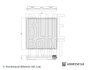 Змінний елемент фільтра салону BLUE PRINT ADBP250124 (фото 1)