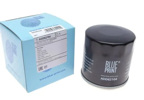 Фільтр масляний BLUE PRINT ADD62104