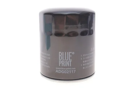 Фільтр масляний (вир-во Blue Print) BLUE PRINT ADG02117