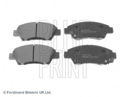 Комплект гальмівних колодок з 4 шт. дисків BLUE PRINT ADH24285