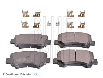 Комплект гальмівних колодок з 4 шт. дисків BLUE PRINT ADK84221